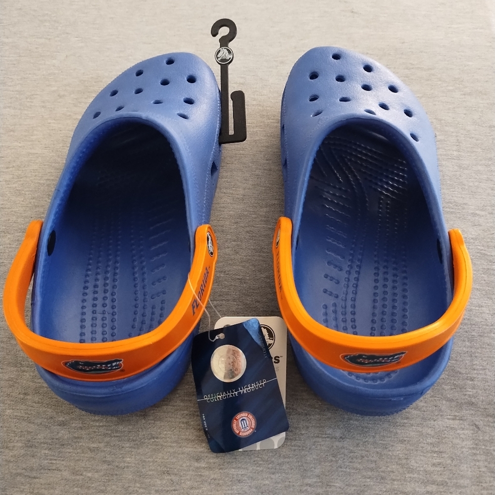 University of Florida Gators Crocs XL - Men’s 10-11 Women's 12-14 NWT Licensed - Picture 11 of 15